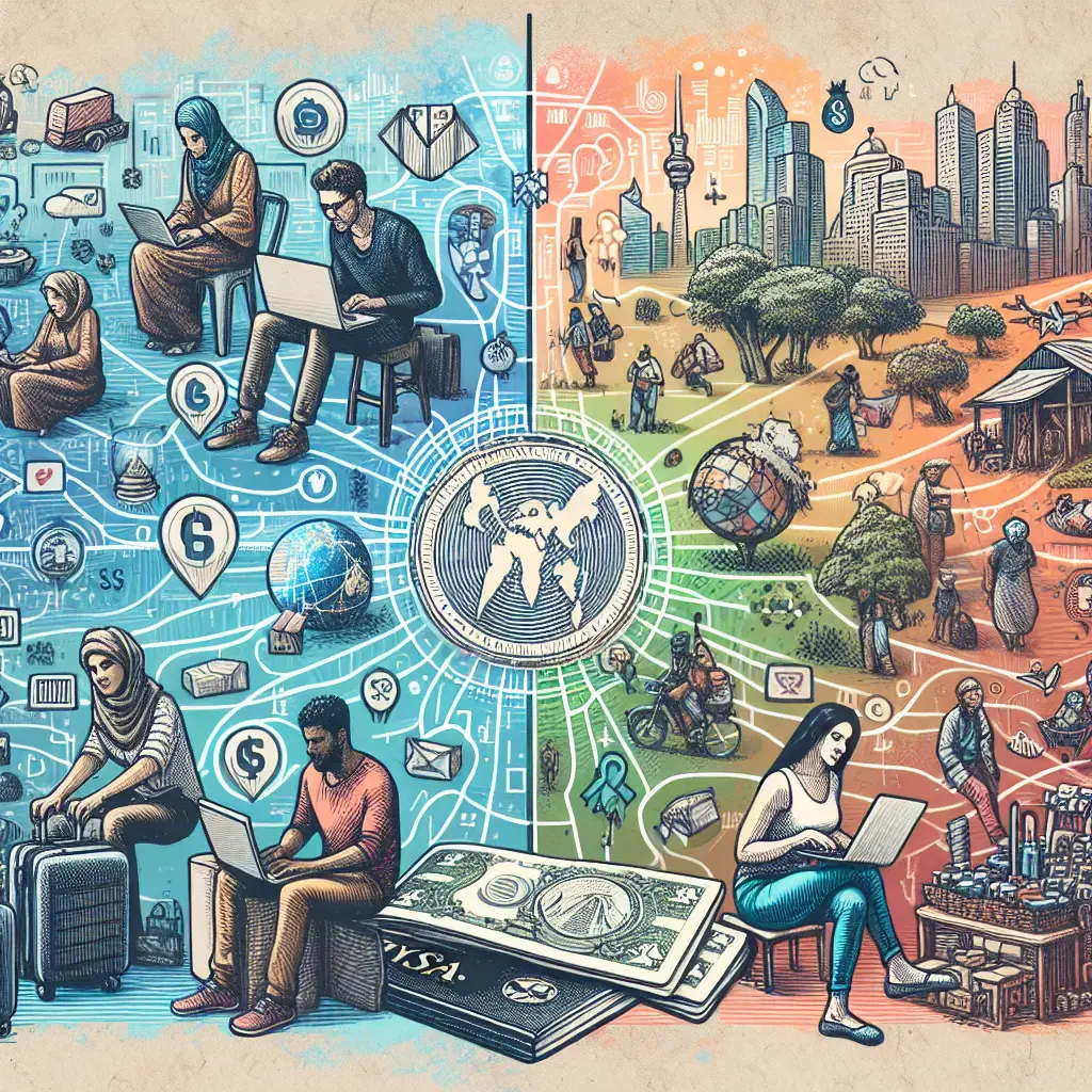Representation of Exploring the Impact of Digital Nomad Visas on Local Economies