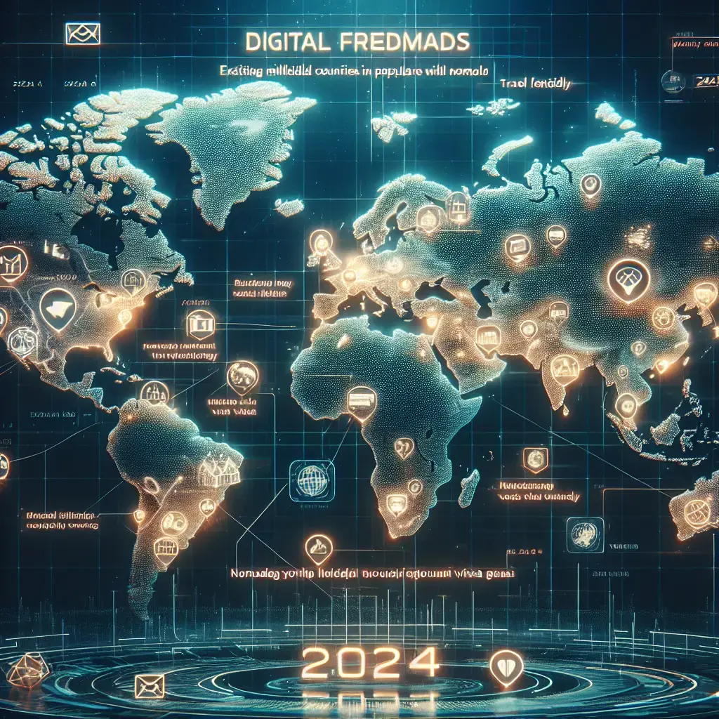 Representation of Top Countries Offering Digital Nomad Visas in 2024